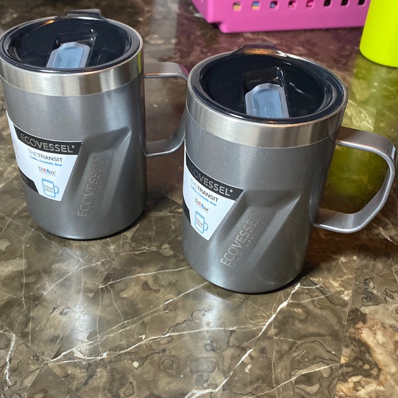 NWT pair of Ecovessel triple insulated “the transit” for coffee,cocktails,beer - Picture 2 of 9